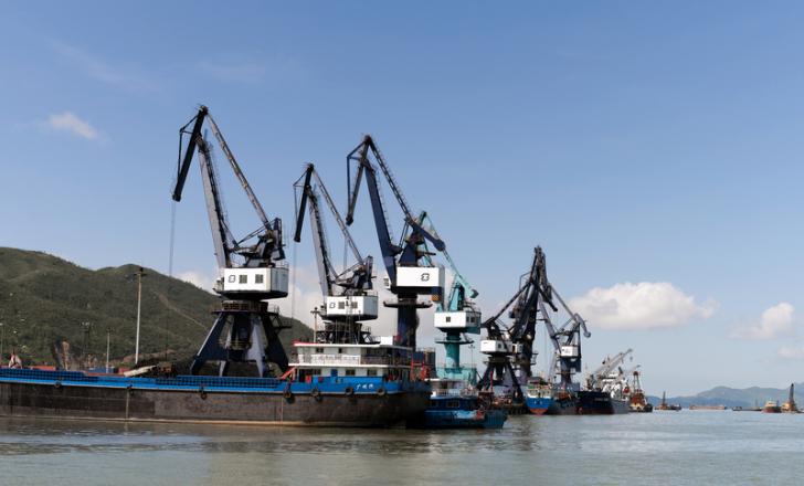 Road transport to and from the Gaolan Port will be improved with the construction of a new sea crossing - image © courtesy of Pa2011, Dreamstime.com