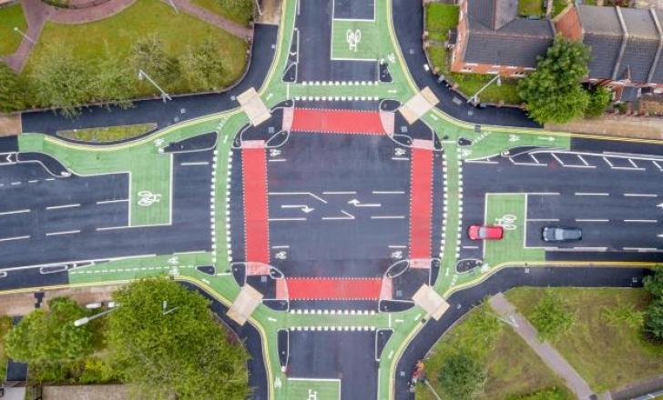 The Cyclops design fully segregates cyclists from general traffic (photo: courtesy Colas)