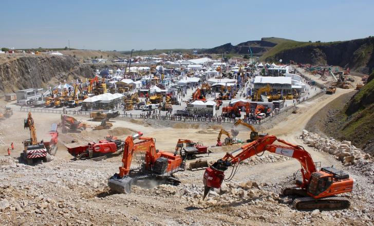The showground at Hillhead 2018 The showground at Hillhead 2018