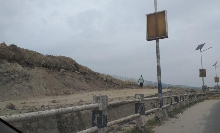Road widening work is being carried out to improve access to Nepal’s capital Kathmandu - image © courtesy of Ram Krishna Wagle