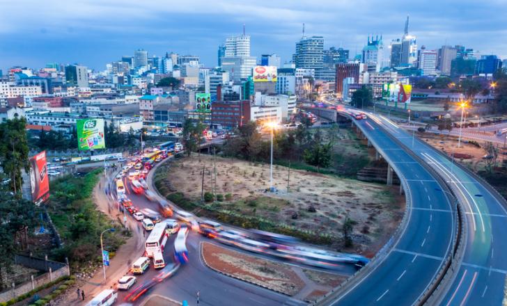 New dedicated bus lanes are planned in Nairobi to help reduce the city’s chronic traffic congestion – image © courtesy Joshua Wanyama, Dreamstime.com