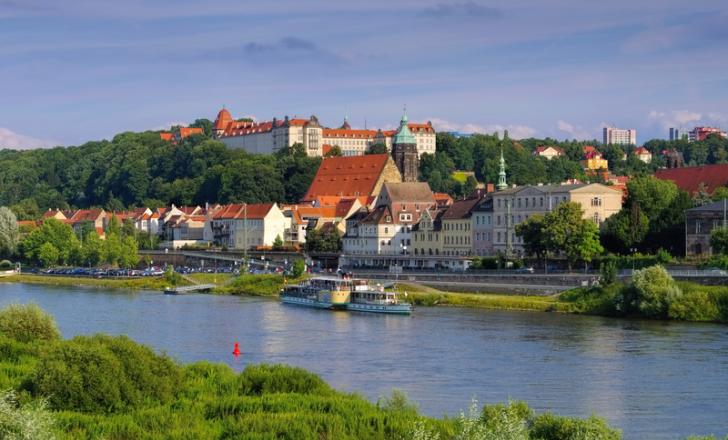 A new road tunnel is being built for the bypass around the German town of Pirna - image © courtesy of Lianem, Dreamstime.com