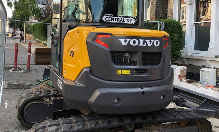 Volvo CE reports an improvement in demand for its machines in the third quarter of 2020 – image © courtesy of Mike Woof