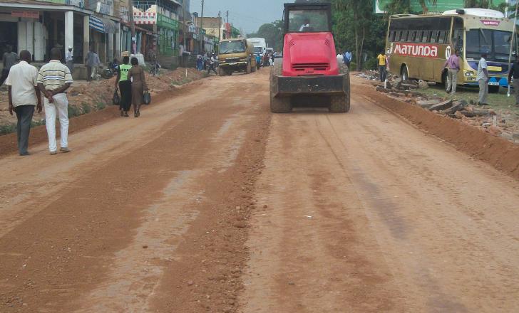 Important highway construction work is underway in Kenya at present - image © courtesy of Shem Oirere