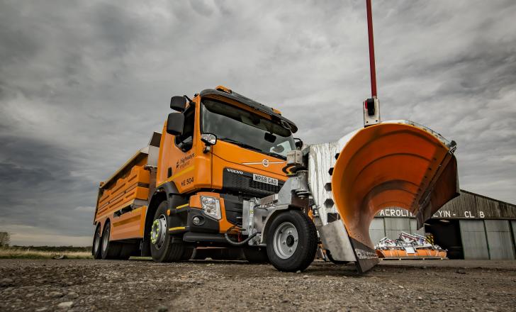 True grit: the Romaquip spreaders are based around a Volvo chassis