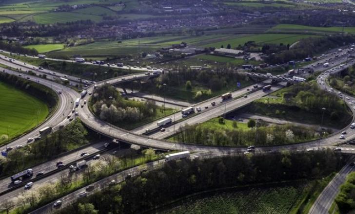 The Yorkshire and Humberside network includes 1,650km of motorway