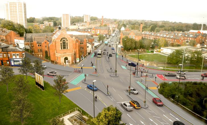 BAM Nuttall is working on major road improvements within Leeds, UK