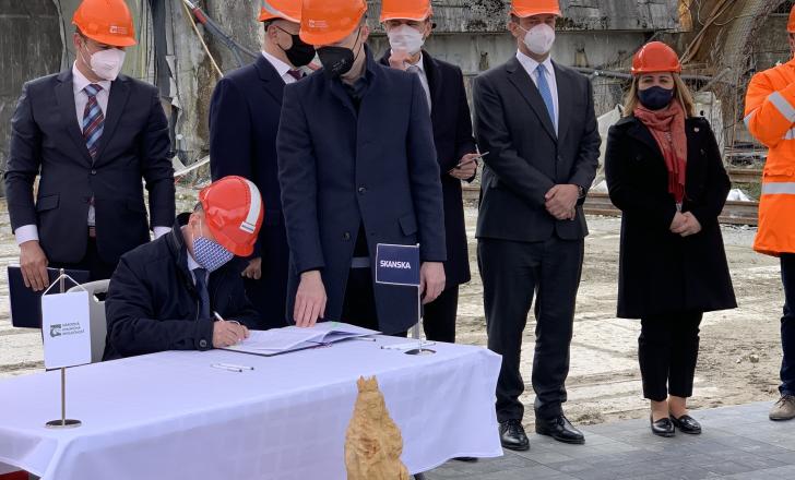 Skanska is working on an important road project in Slovakia – image © courtesy of Skanska