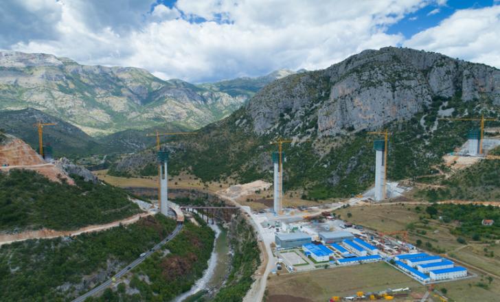 The A-1 motorway - when it is finished - will run through Montenegro's Morača Canyon (© Ivan Kuznetsov/Dreamstime)