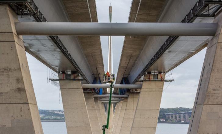 Cleveland Bridge has worked on some of the world’s most iconic bridges, including Scotland’s Queensferry Crossing which opened in 2017 (image courtesy Cleveland Bridge)