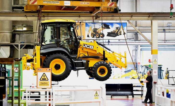 JCB saw a drop in demand for machines during the pandemic but remained profitable, with sales now rebounding at a fast pace
