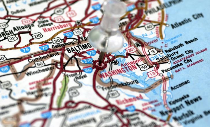 New road works close to Washington DC will help reduce congestion – image courtesy of © Arvind Balaraman, Dreamstime.com
