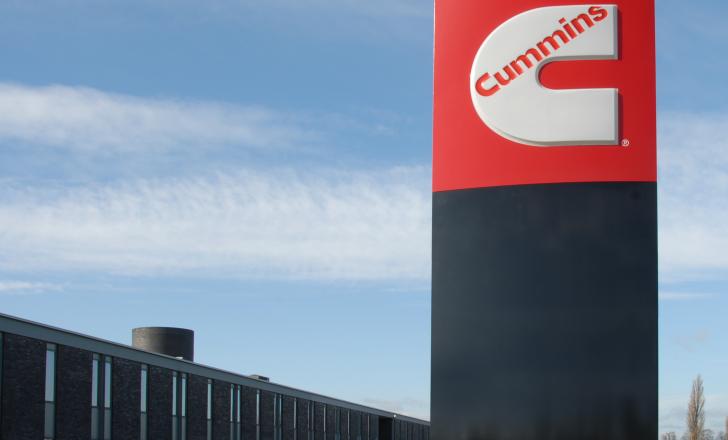 Cummins' facility in Darlington, north-east England