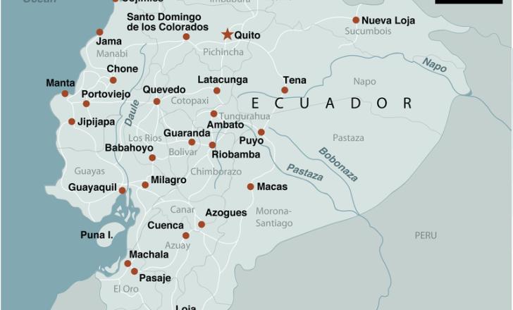 Ecuador plans to improve its roads – image courtesy of © Pamela Tekiel, Dreamstime.com