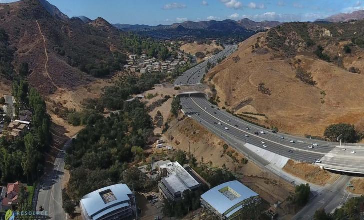 The planned Wallis Annenberg Wildlife Crossing over California’s Freeway 101 near Los Angeles will cost around $90 million (image courtesy of the Resource Conservation District of the Santa Monica Mountains, RCDSMM)