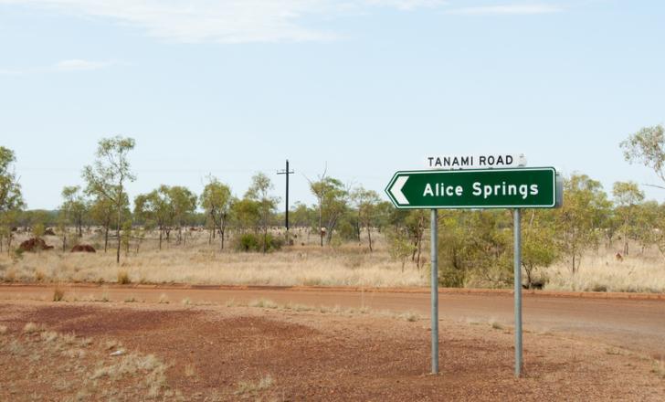 Heavy going: the mostly gravel Tanami Road - also known as the Tanami Track, Tanami Highway and the McGuire Track - runs across Australia’s remote northern outback (image ©Adwo/Dreamstime)