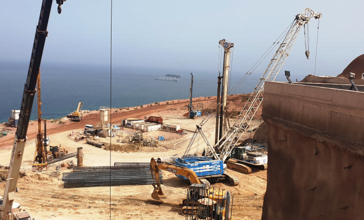 A new road connection will improve transport to and from the Port of Oran in Algeria – image © courtesy of Trevi Group
