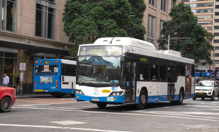All abord the AI bus in Sydney, Australia (image © Natsicha Wetchasart/Dreamstime)