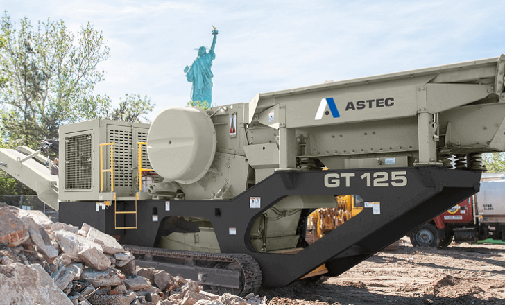 Astec produces over 100 products for aggregate processing, asphalt roadbuilding and concrete production