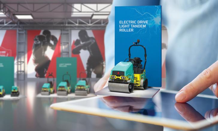 Ammann now offers customers the chance to browse compact equipment online through its virtual showroom