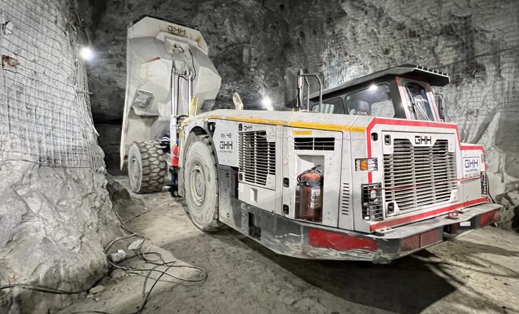 Komatsu is looking to buy German underground machine maker GHH