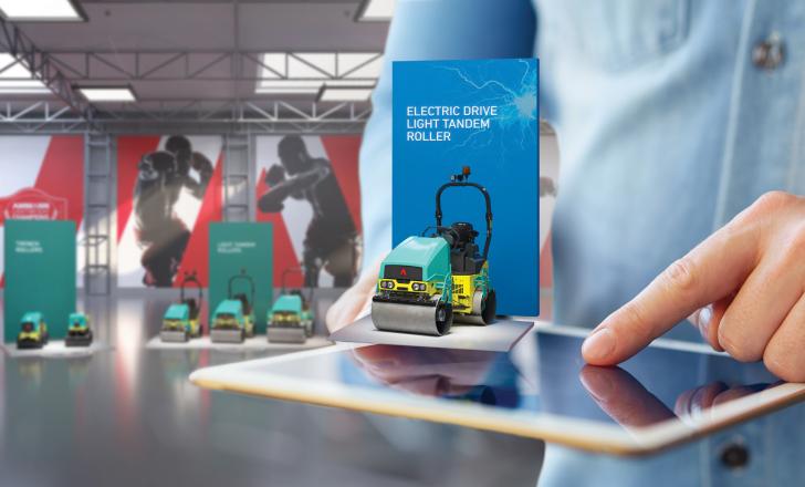 The first three lucky winners will receive a model of an Ammann soil compactor The first three lucky winners will receive a model of an Ammann soil compactor