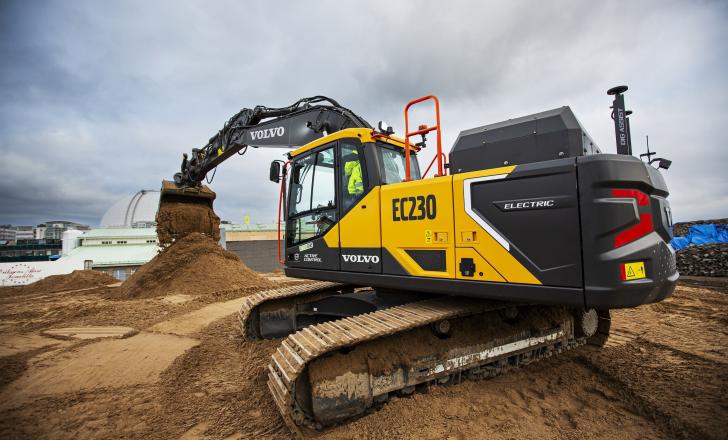 Volvo CE is developing its range of electric machines for future market needs