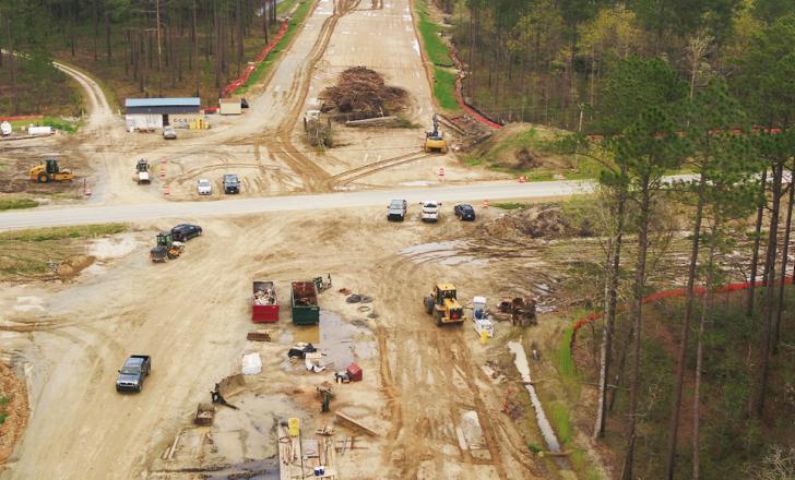 Balfour Beatty is already delivering an 18.2km four-lane highway with 15 bridges along the US-70 corridor in Havelock, North Carolina (image courtesy Balfour Beatty US)