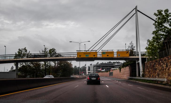 Norway has around 415km of the European Route E18, of which 190km are motorway and which runs through the capital Oslo (image courtesy © Janusorlov/Dreamstime)