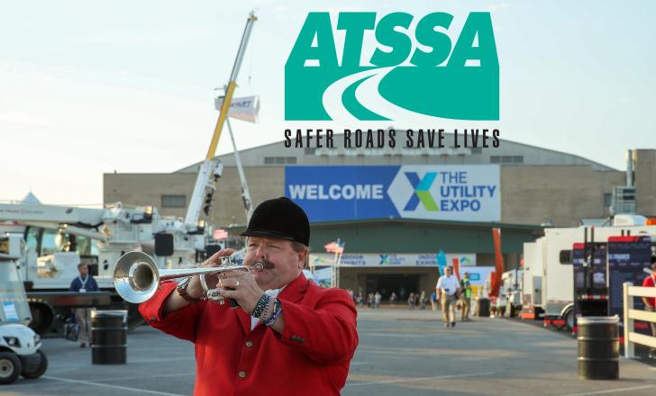 Because a lot of utility work is done in and around traffic, ATSSA says that it has have put together another education agenda to help keep utility pros safe when the traffic cones come out (image courtesy of Utility Expo/American Traffic Safety Services Association - ATSSA)