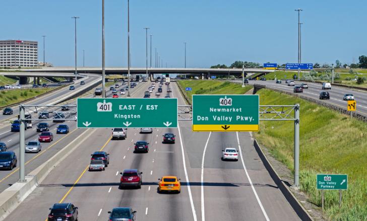 GIP – as the former Coco Paving – has performed more than US$370 million worth of work for the Ontario Ministry of Transportation along the Highway 401 freeway corridor (image © John Tolkovski/Dreamstime)
