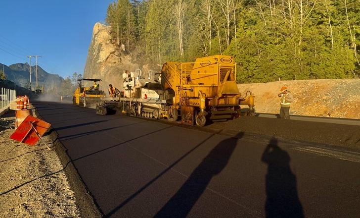 Nearly 160km of roads on Vancouver Island will get resurfaced (image courtesy BC Government/Flickr.com)