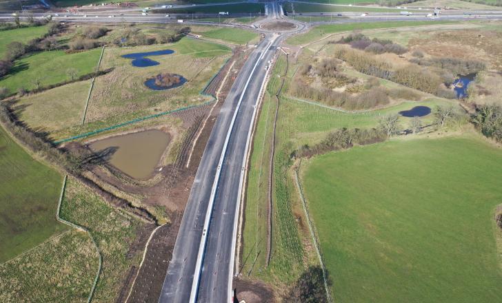 Ecology and nature conservation were important considerations for the Preston Western Distributor Project (image courtesy Costain)