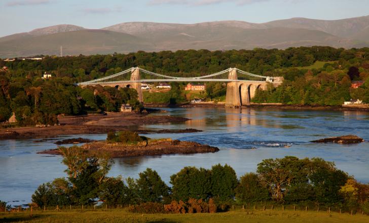 Engineer Thomas Telford left many examples of his skills, such as the Menai Strait Bridge – image courtesy of © Gail Johnson|Dreamstime.com