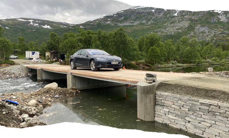 The research project combines low-carbon aluminium reinforcement with an extraordinary low-carbon concrete (image courtesy Hydro)