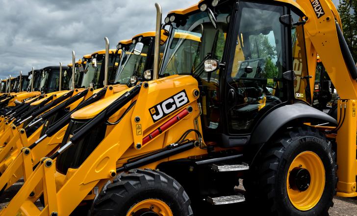 JCB is seeing strong profits now but is unsure the market will develop