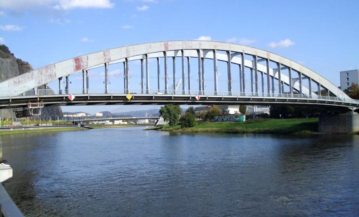 Dr Edvard Benes Bridge in Usti nad Labem, Czech Republic (image by MaVlast/CC BY-SA https://creativecommons.org/licenses/by-sa/3.0)
