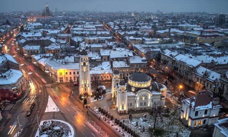 Less traffic for Romania’s former European Capital of Culture, Timiosoara (image © Lazar Adrian Catalin/Dreamstime)