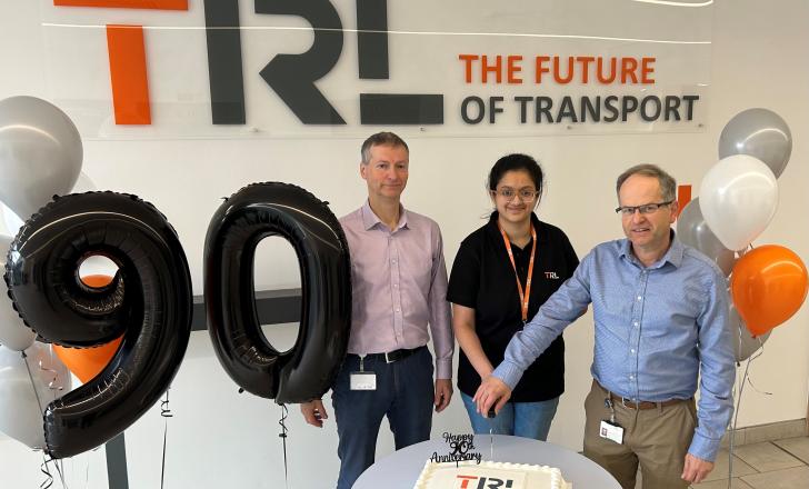 TRL is celebrating its 90th anniversary….