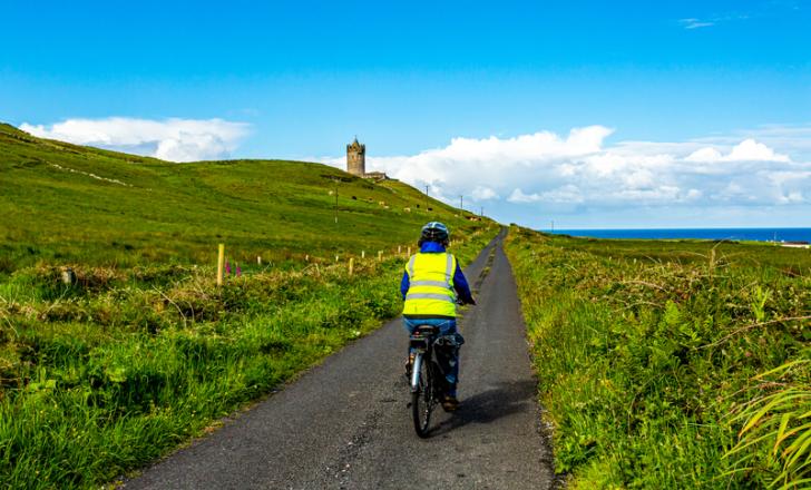 Ireland is already on part of the Eurovelo network by hosting a section of the 11,000km EV1, running along coastlines from Norway to the Iberian peninsula (image © Emile Van Baardwijk/Dreamstime)