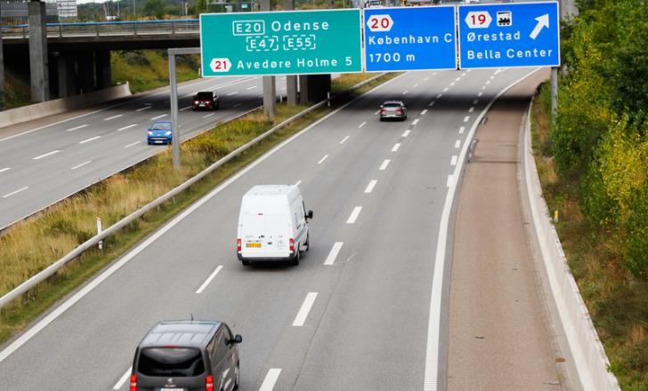 To widen or improve noise reduction along the busy Motorring 3 near Copenhagen? (image © Rolandm/Dreamstime)