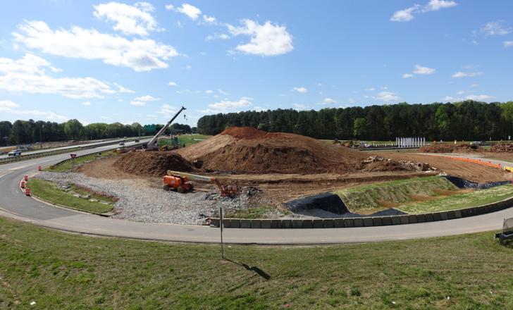The new highway around Raleigh in North Carolina will reduce peak time congestion – image courtesy of © Kelley Albert|Dreamstime.com