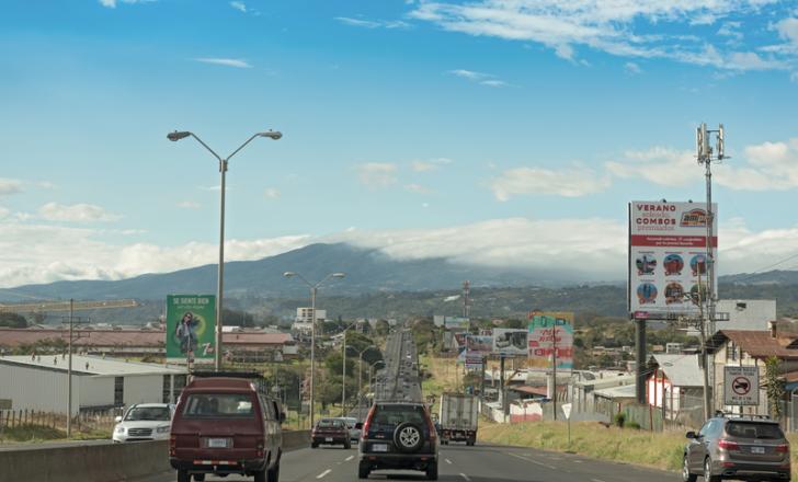 Road improvements in Costa Rica will benefit from a US$450 million loan, including upgrades to the important Route 1 – image courtesy of © Rainer Lesniewski|Dreamstime.com