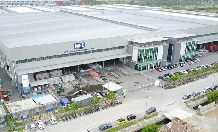 MFE’s monolithic formwork systems, decking systems, column systems and self-climbing platforms, are all designed at the company’s headquarters in Kuala Lumpur, Malaysia