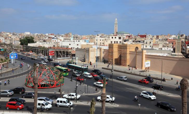 A major road project will improve transport in Morocco’s commercially important city of Casablanca – image courtesy © Typhoonski | Dreamstime.com