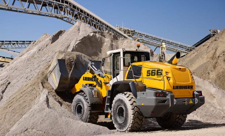 Liebherr claimed record results for sales of its equipment in 2023 - image courtesy of Mike Woof