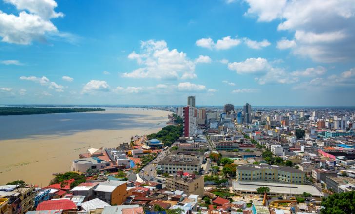 A US$1 billion bridge in Ecuador will improve transport between Guayaquil and Duran – image courtesy of © Jesse Kraft| Dreamstime.com