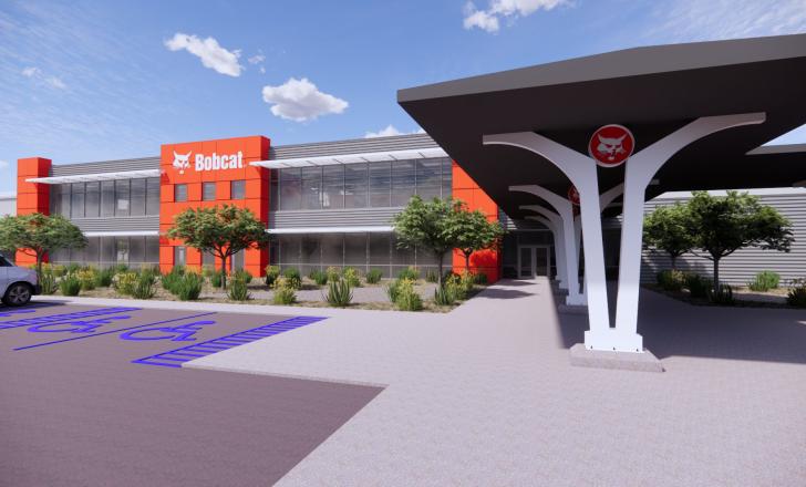 Compact machine maker Bobcat is building a new factory in Mexico