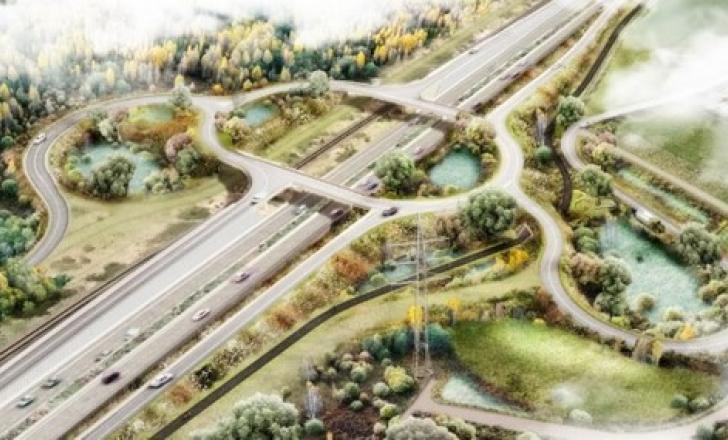 Construction is underway for a major highway upgrade for Ghent