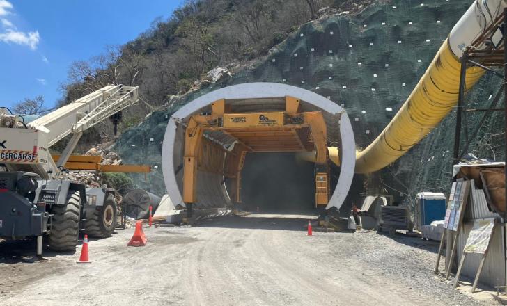 CEMEX is supplying the concrete for use in a major Mexican highway project, which includes tunnel construction works – image © courtesy of CEMEX